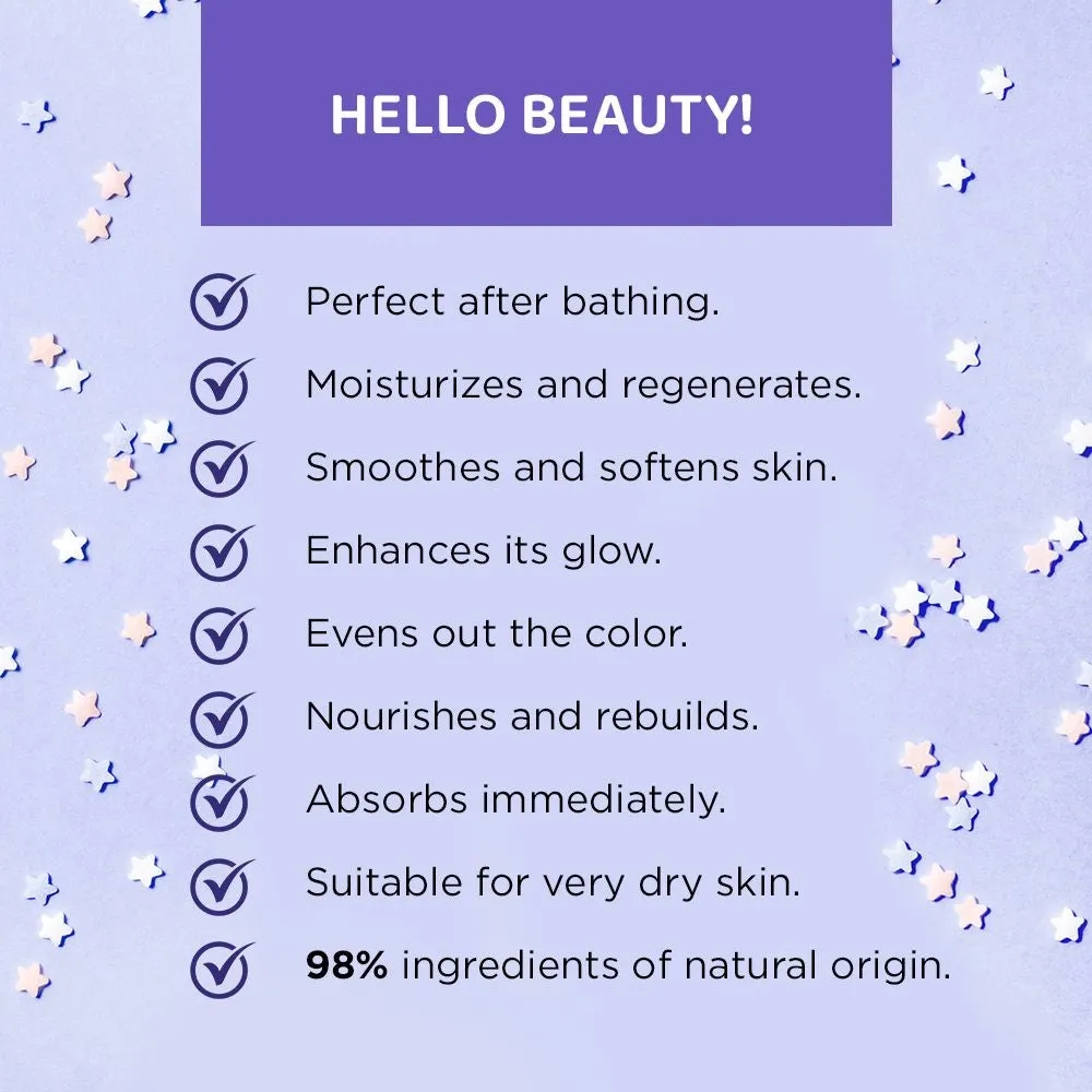 Eveline Cosmetics Beauty Glow lait corps réparateur peaux sèches
