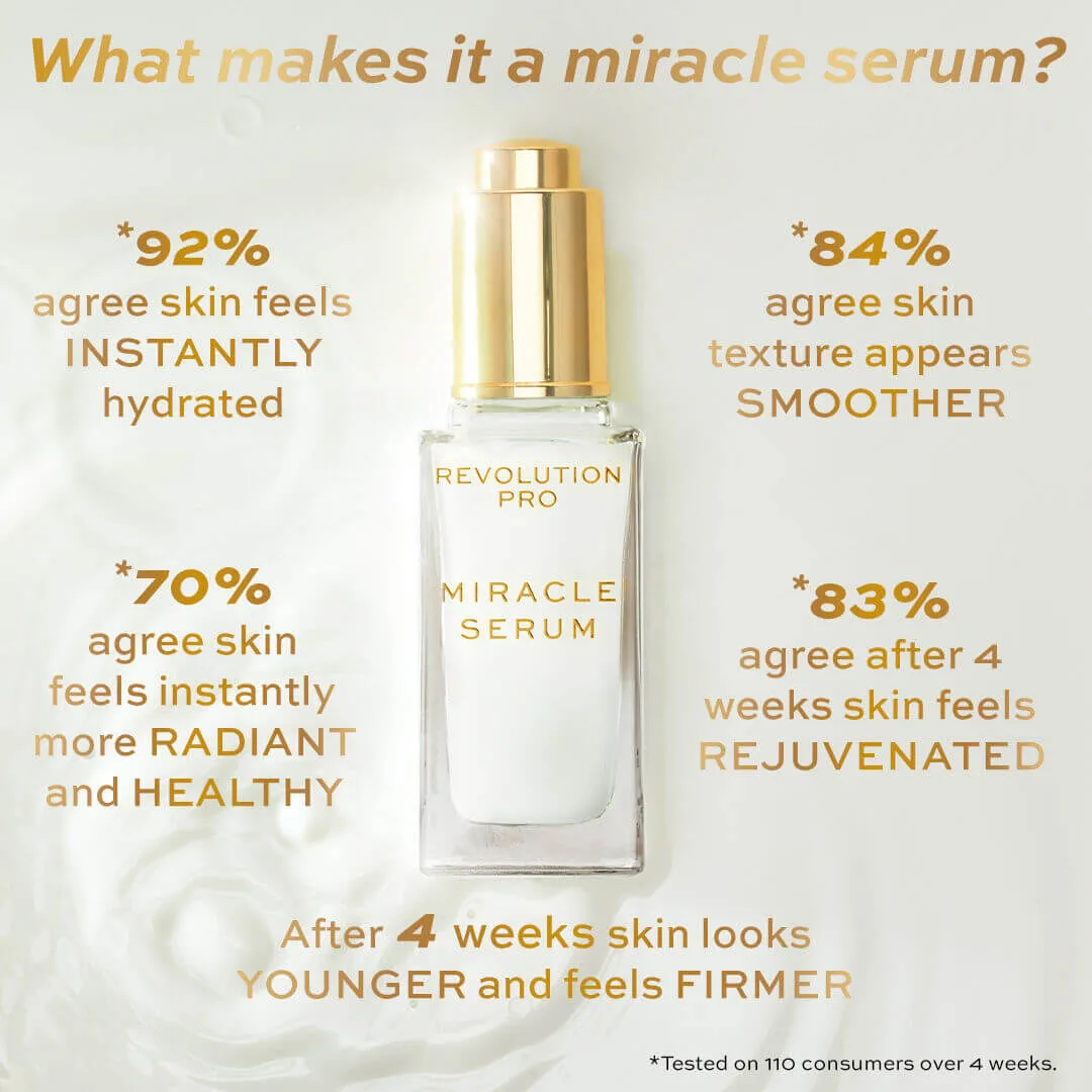 Revolution Pro Miracle sérum visage vitamine C éclat rose