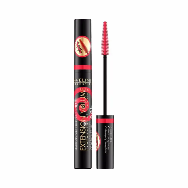 Eveline Extension Volume False Definition 4D mascara noir