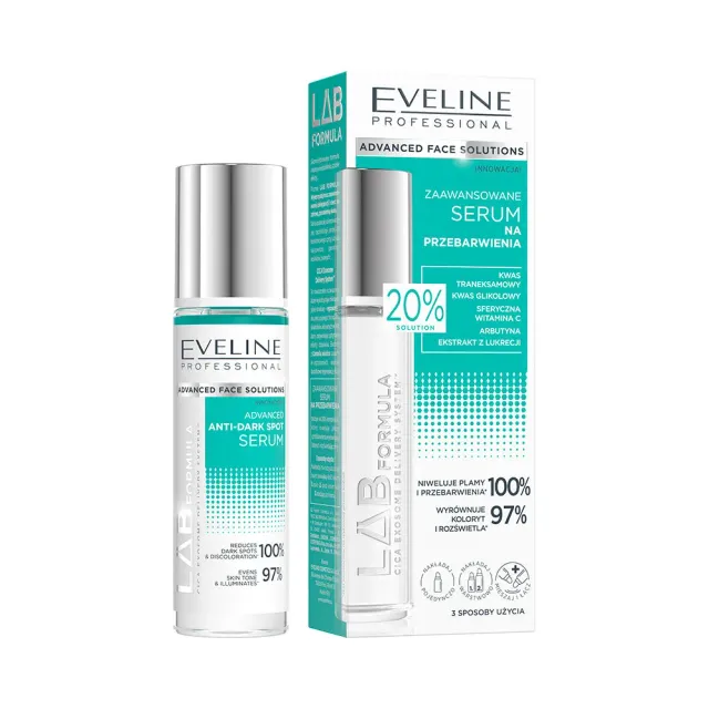 Eveline Lab Formula sérum anti-taches brunes teint unifié éclat