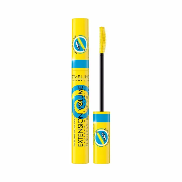 Eveline Extension Volume 4D mascara noir volume recourbant