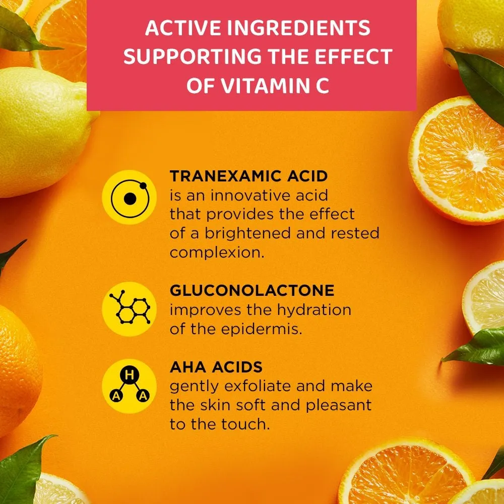 Eveline Vitamin C 3x Action gel nettoyant visage éclat