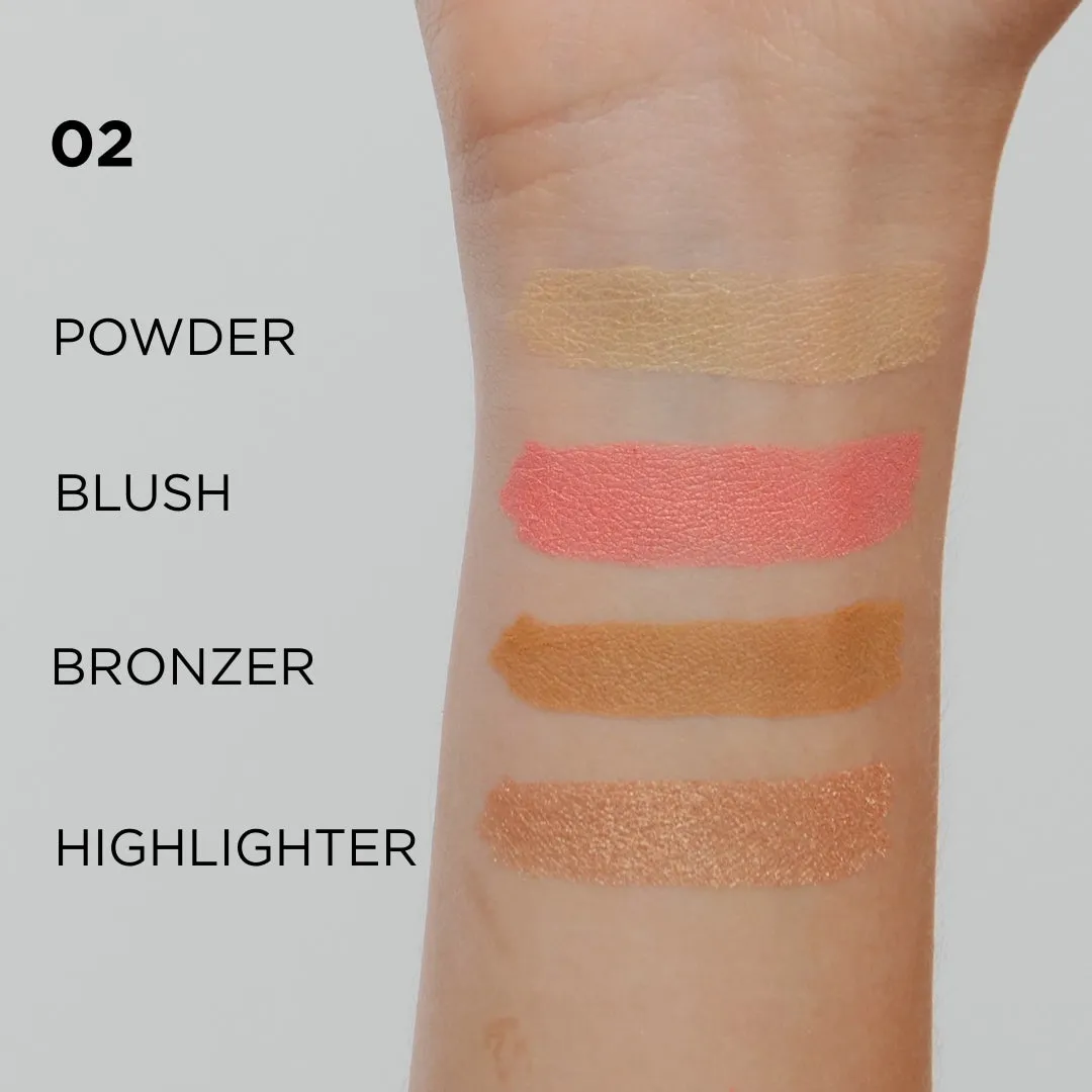 Eveline Wonder Match palette contour visage 4 en 1
