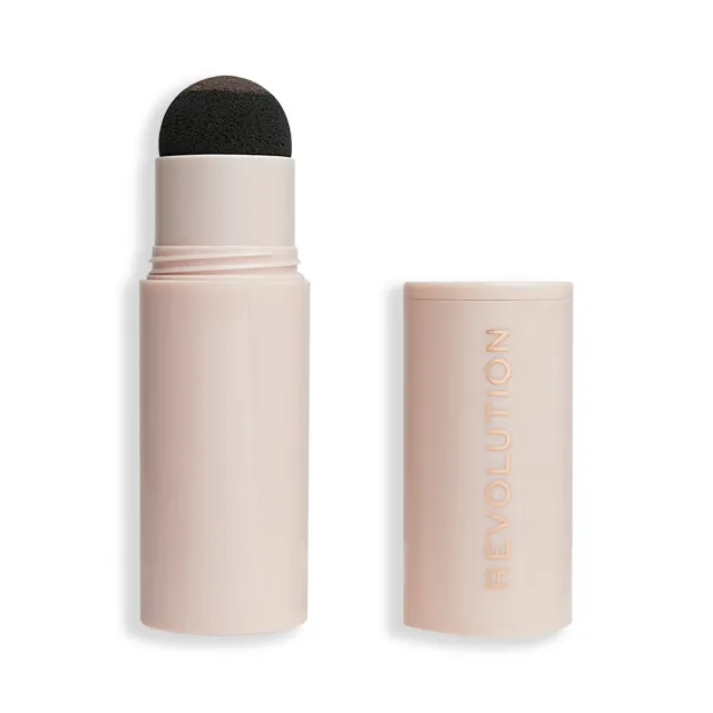 Revolution Stamp Go kit sourcils Dark Brown poudre pochoirs