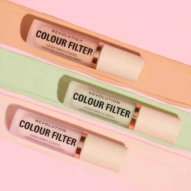 Revolution Colour Filter Correcting Concealer correcteur 16h