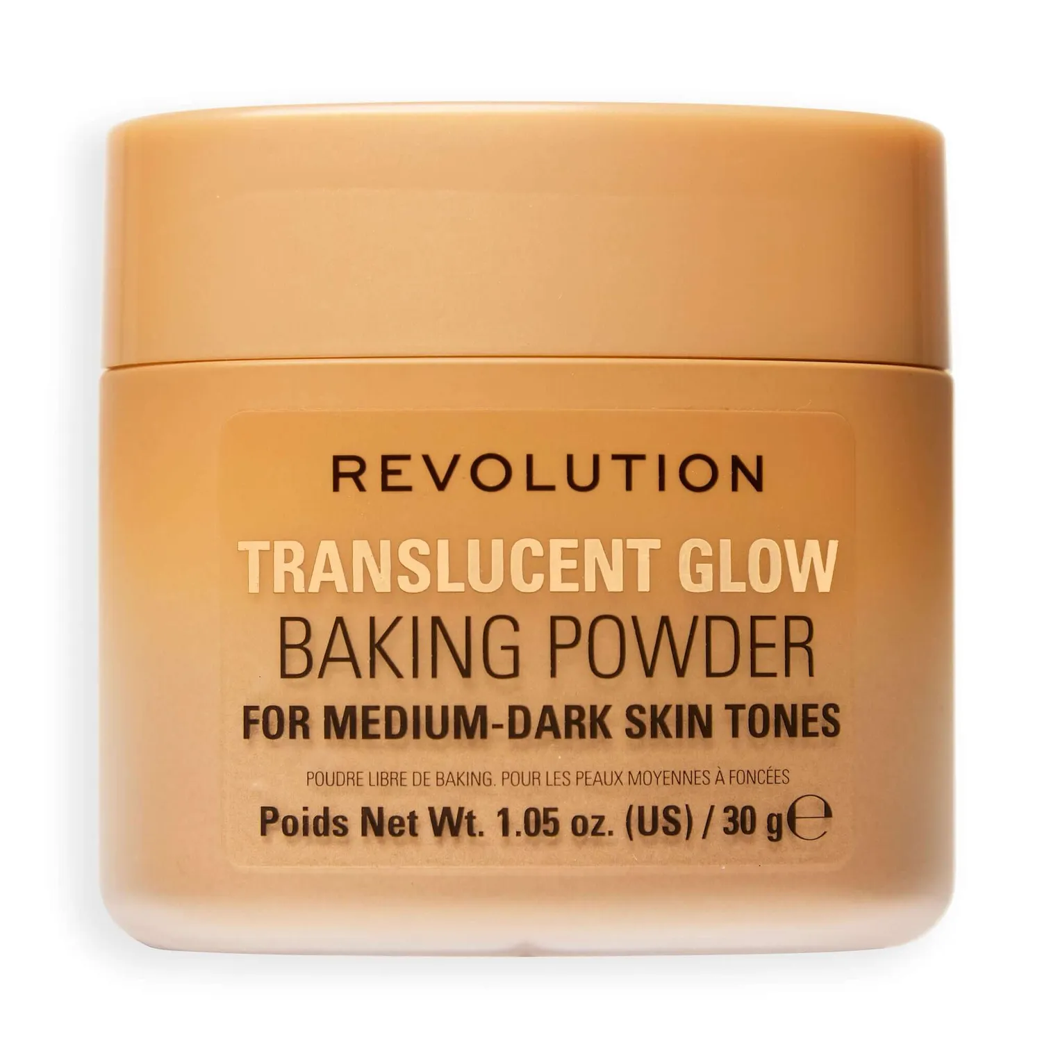 Revolution Translucent Glow Loose Baking Powder poudre Fair to Light éclat