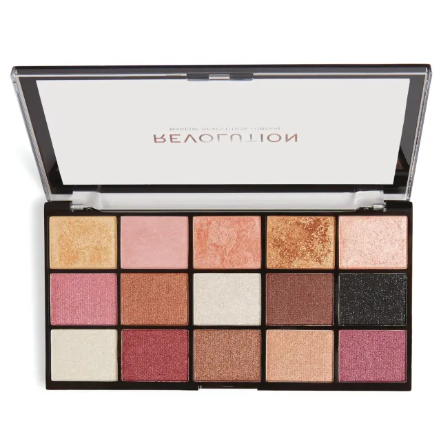 Revolution Reloaded Palette fards Affection 15 teintes doré burgundy