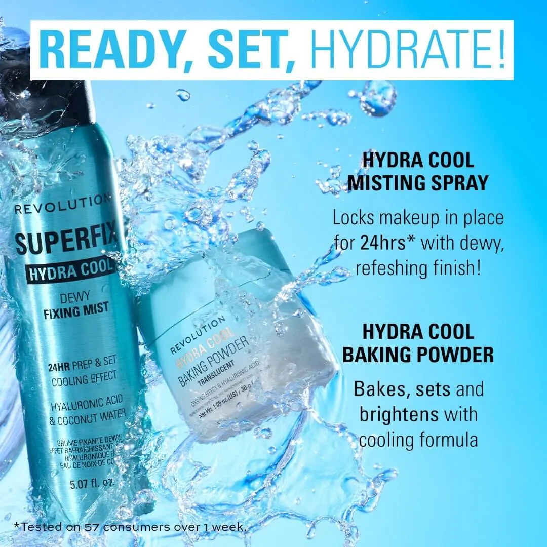 Revolution Hydra Cool Poudre Libre Baking Translucent effet frais