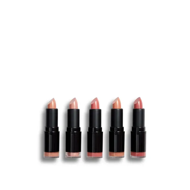 Revolution Pro Blushed Nudes coffret 5 rouges satin