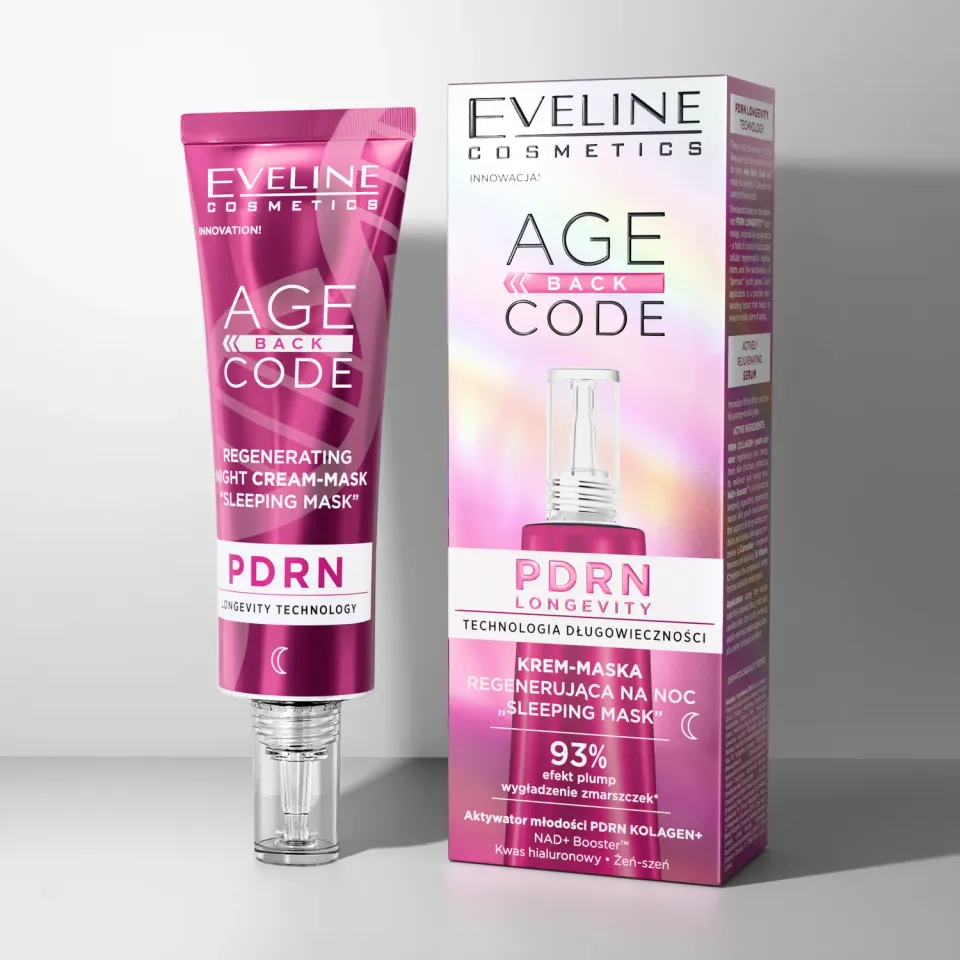 Eveline Age Back Code Sleeping Mask crème-masque nuit collagène