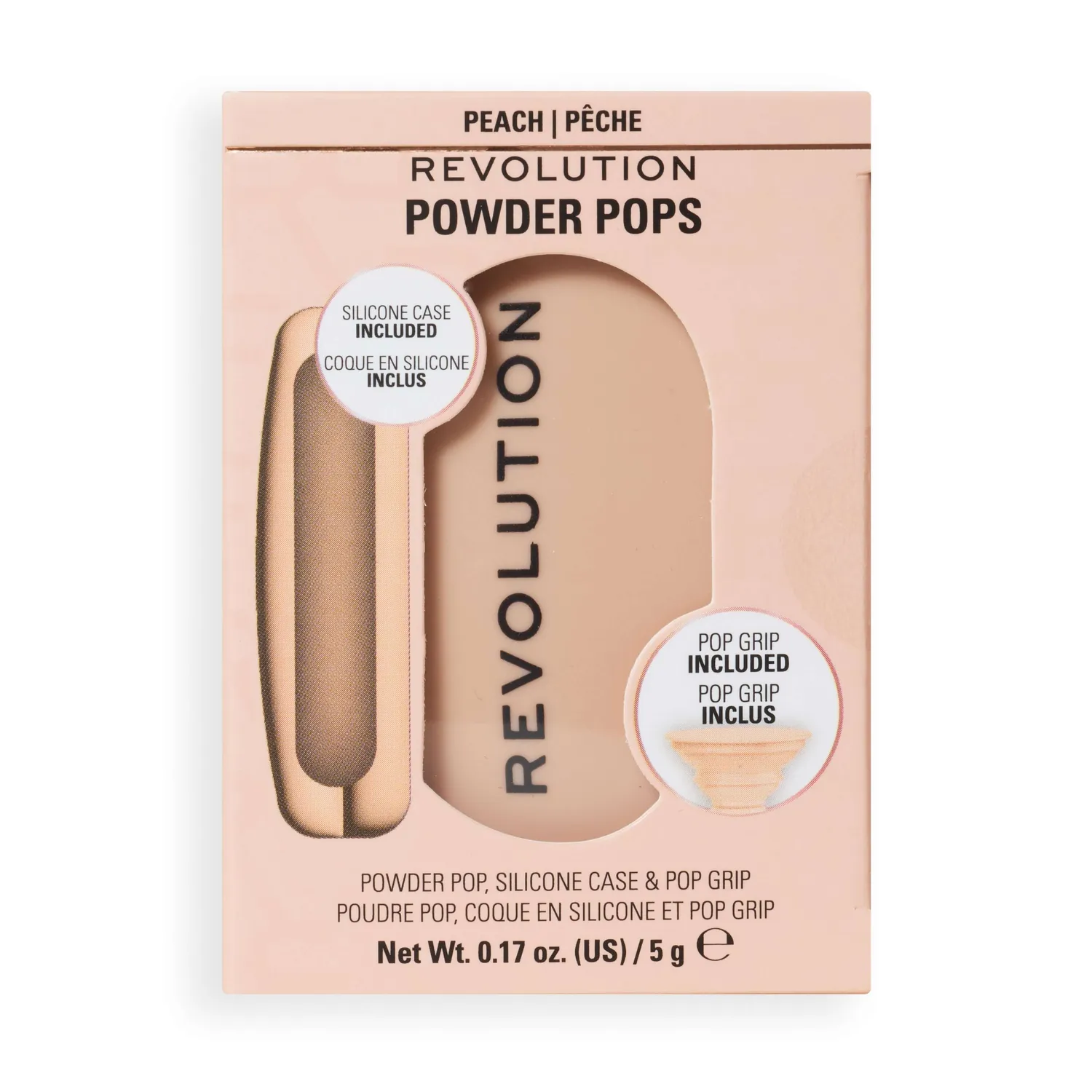 Revolution Powder Pops poudre blur Banana étui jaune sans talc