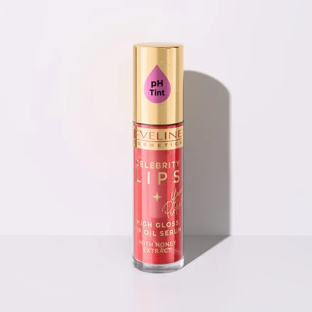 Eveline Celebrity huile sérum lèvres 01 brillance haute