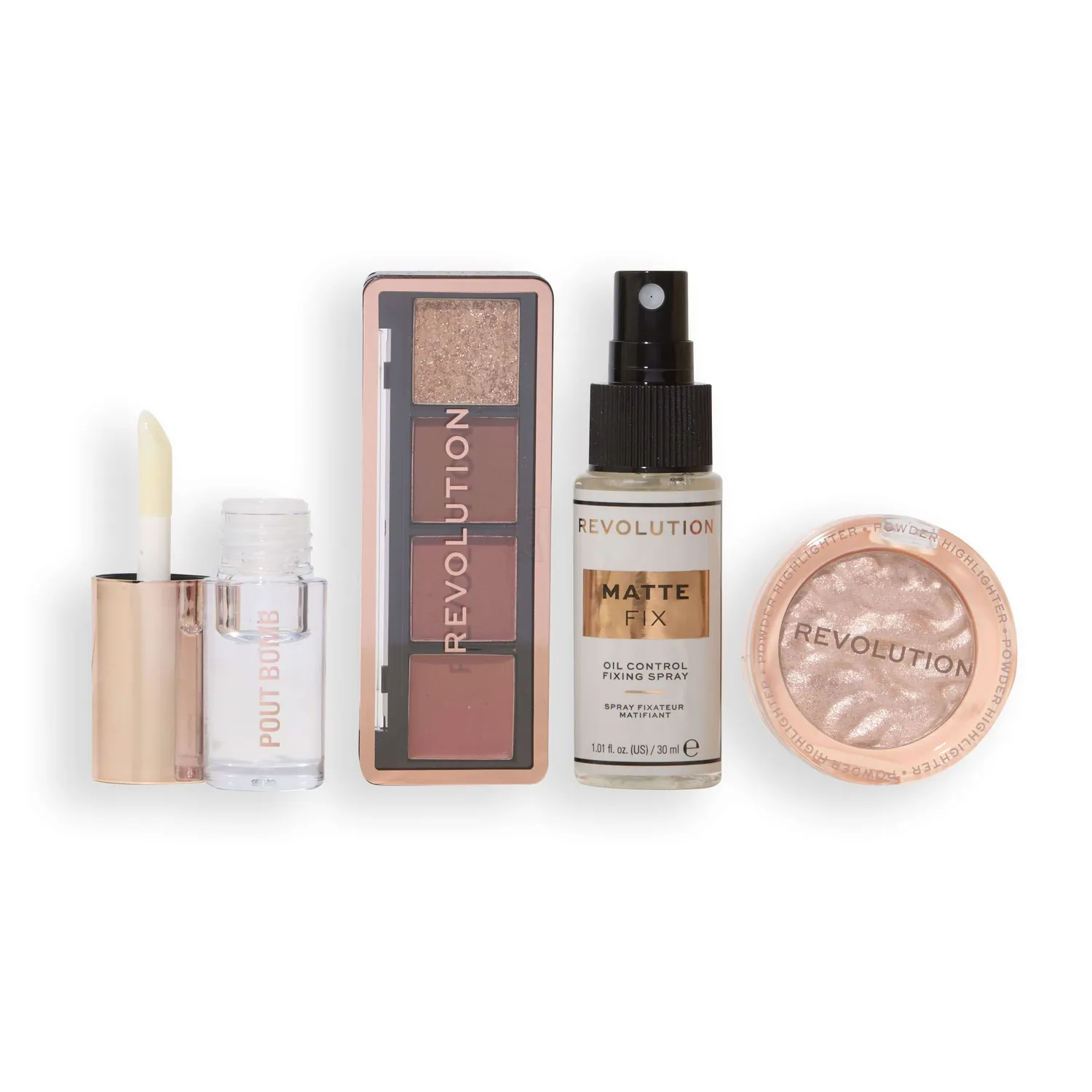 Revolution The Icons Minis Forever coffret maquillage 4 minis