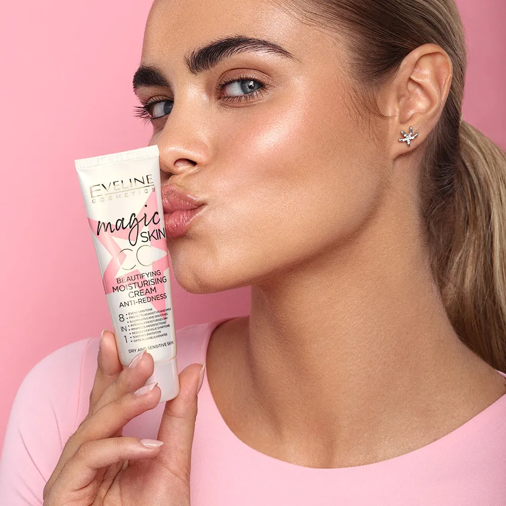 Eveline Magic Skin CC 8en1 crème anti-rougeurs hydratante