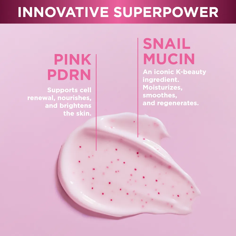 Eveline Cosmetics Pink Snail Vita Capsule crème visage escargot
