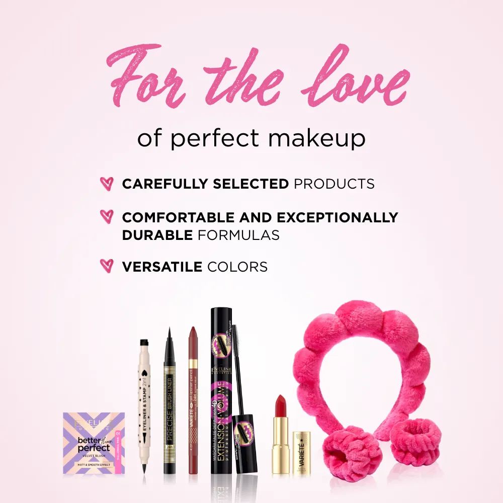 Eveline For The Love Of Makeup Set coffret look romantique