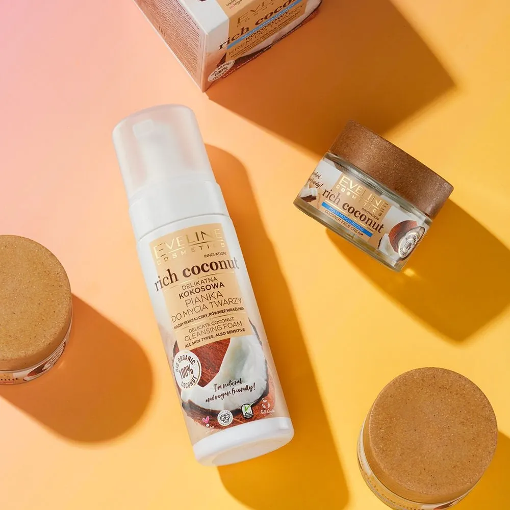 Eveline Rich Coconut mousse nettoyante coco éclat