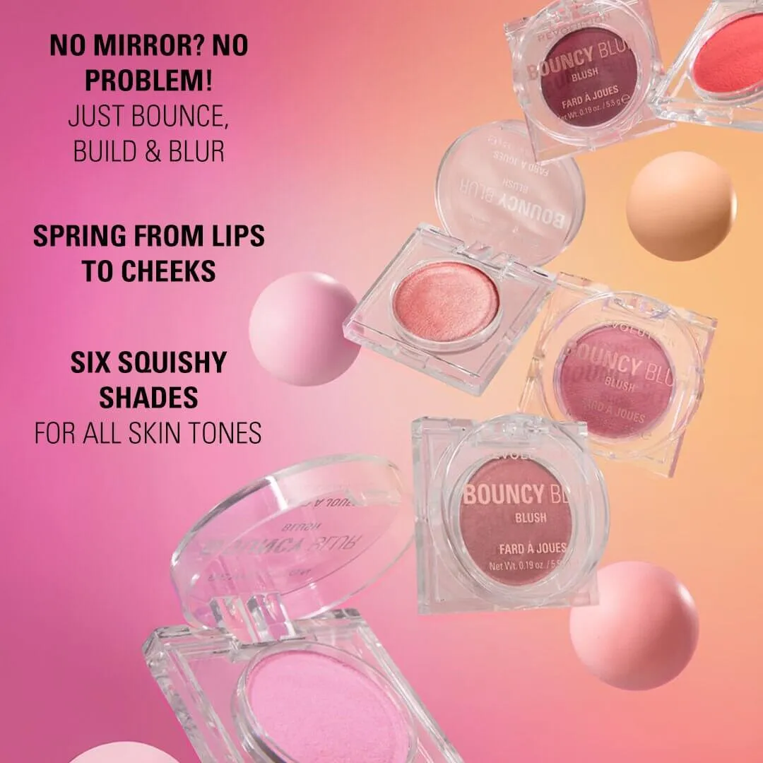 Revolution Bouncy Blur blush Bubble Bounce rose lilas