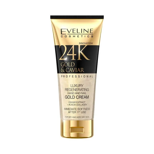 Eveline 24K Gold crème mains ongles régénérante caviar