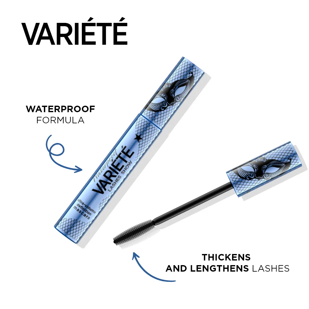 Eveline Variété mascara waterproof volume longueur