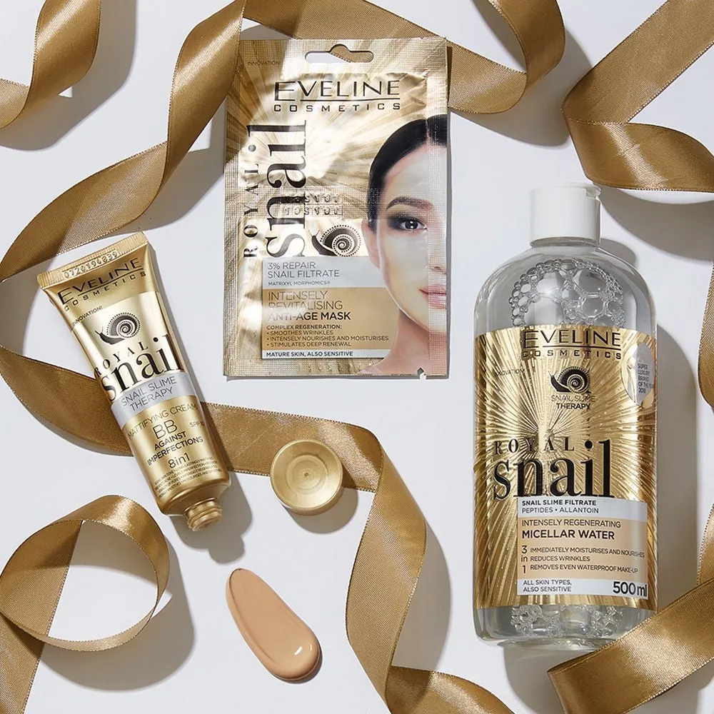 Eveline Royal Snail masque tissu anti-âge régénérant