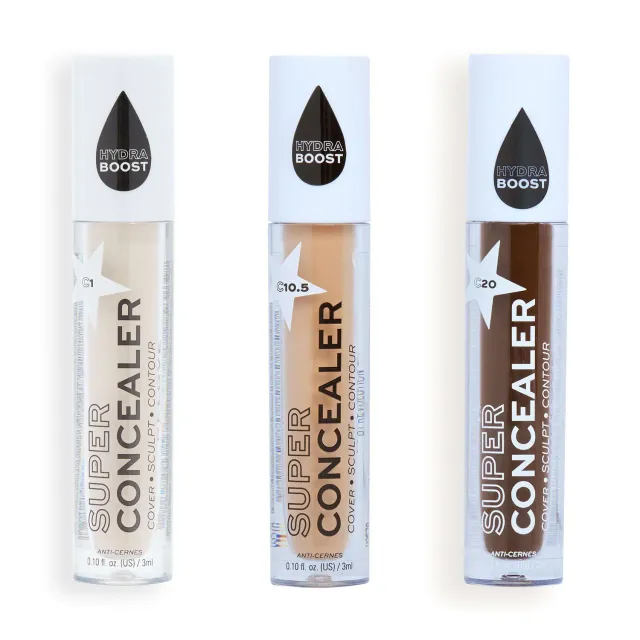 Relove Super Concealer anti-cernes C1 couvrance naturelle