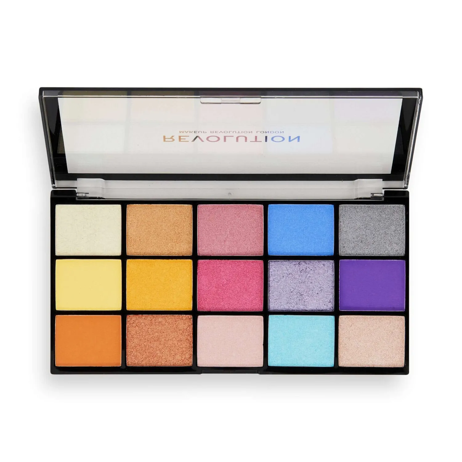 Revolution Reloaded Spirited Love palette fards éclatante 15 teintes