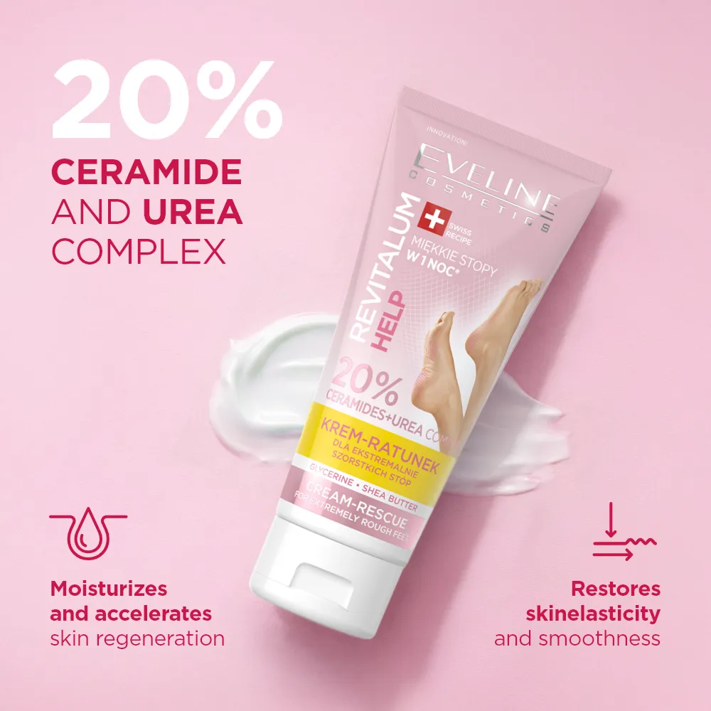 Eveline Revitalum Rescue crème pieds très secs
