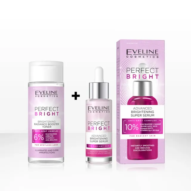 Eveline coffret sérum et crème éclat hydratant