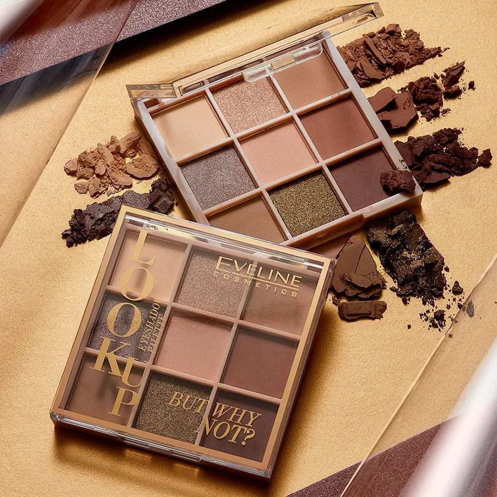 Eveline Look Up But Why Not palette 9 fards beige haute couvrance