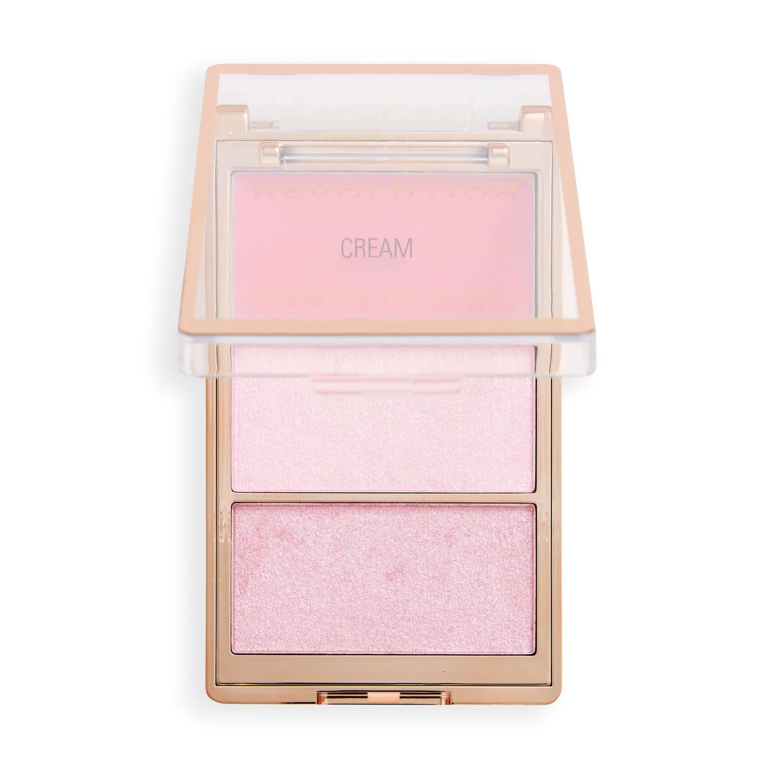 Revolution Highlight Icon palette highlighter Rosy Gold Glow trio
