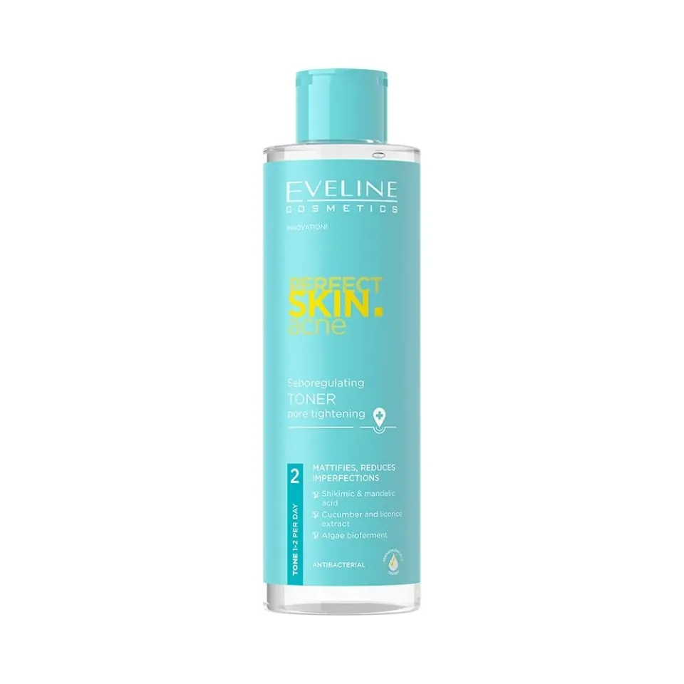 Eveline Perfect Skin Acne lotion matifiante anti-pores