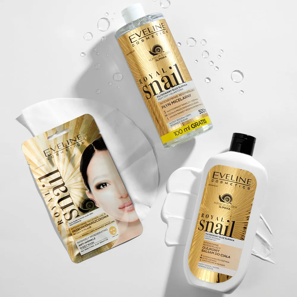 Eveline Royal Snail masque tissu anti-âge régénérant
