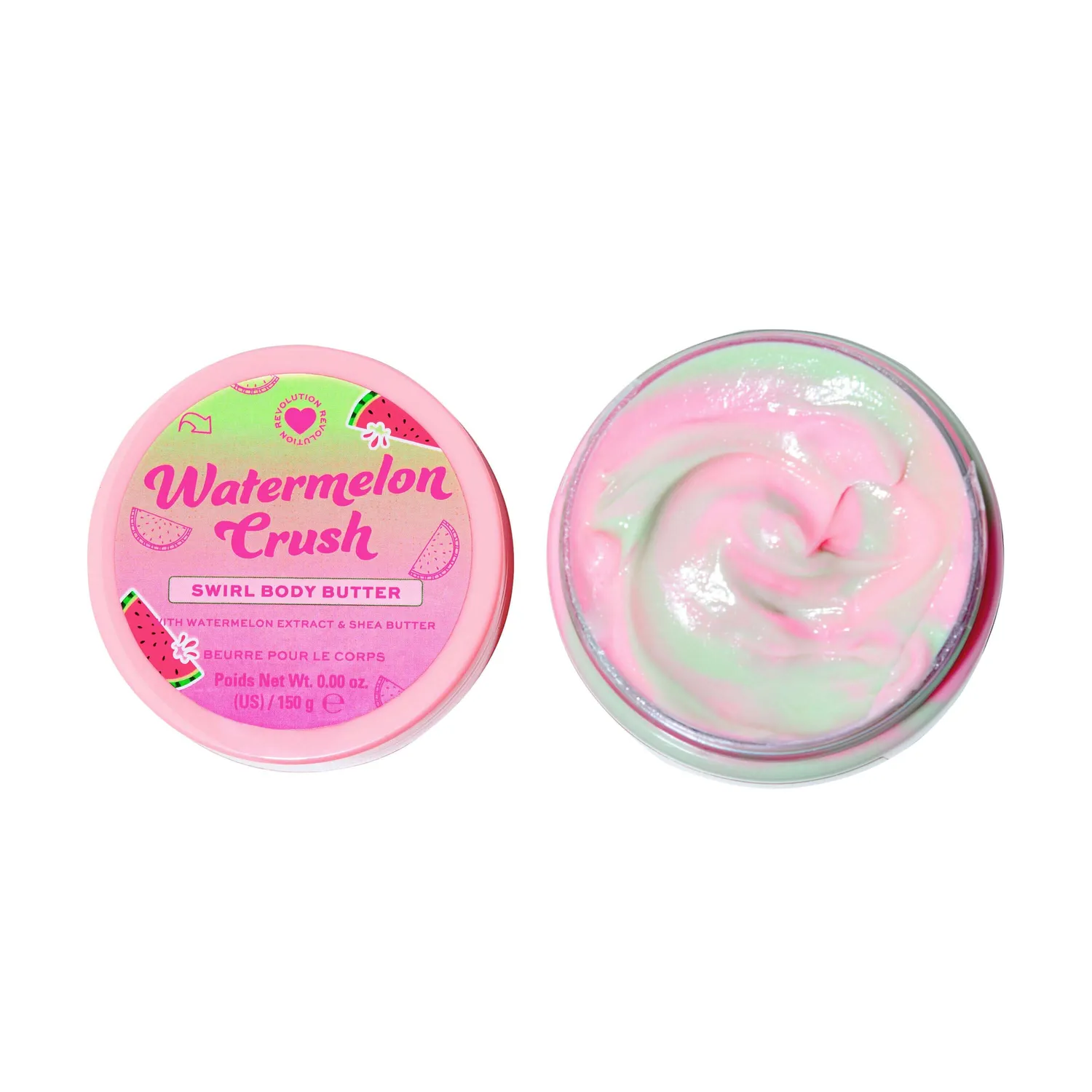 Revolution I Heart Watermelon Crush Crème Corps pastèque