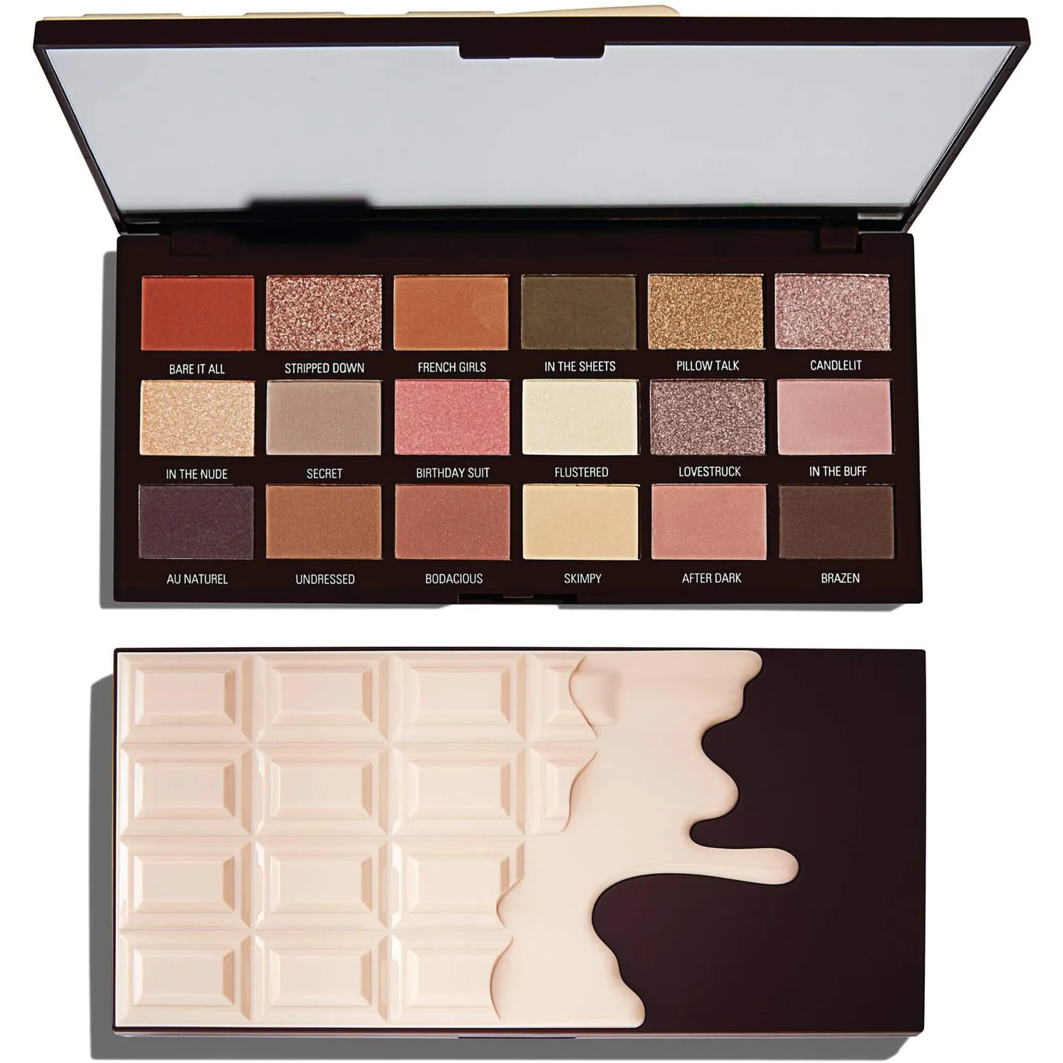 Revolution Nudes Chocolate palette fard paupières 18 neutres