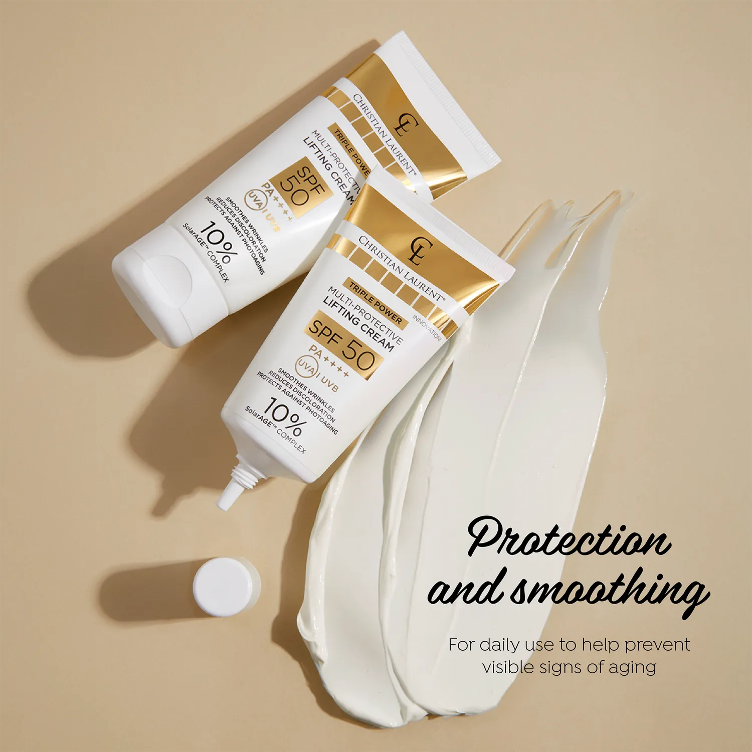 Eveline Cosmetics Christian Laurent Triple Power crème visage SPF50