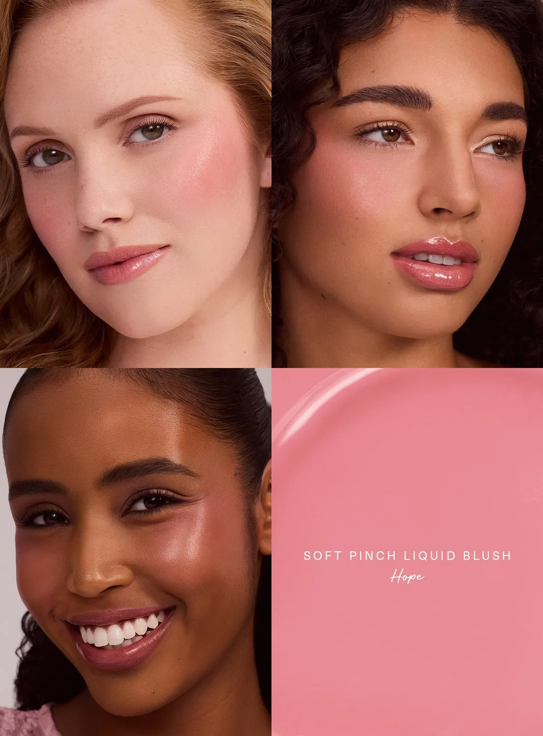 Rare Beauty Hope Faves coffret maquillage 4 pièces nude mauve