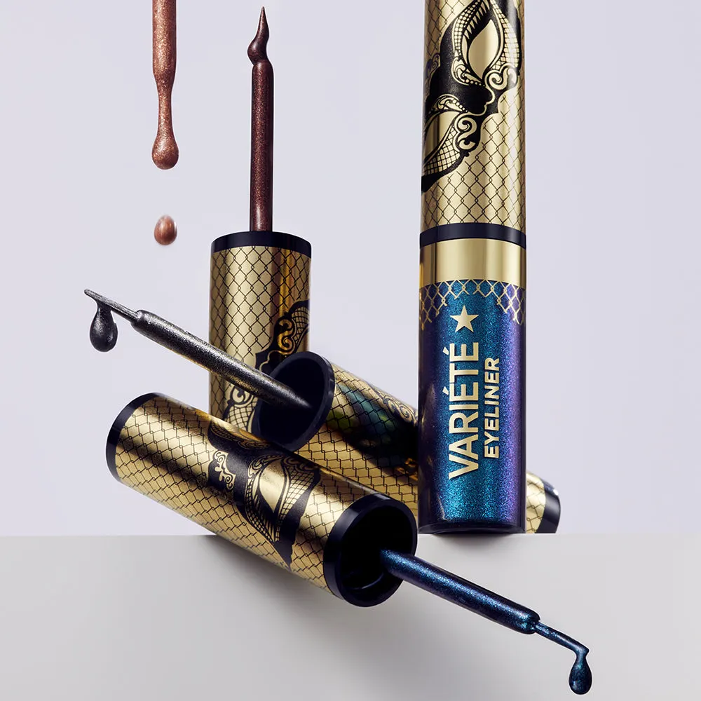 Eveline Variété eyeliner liquide waterproof métallique