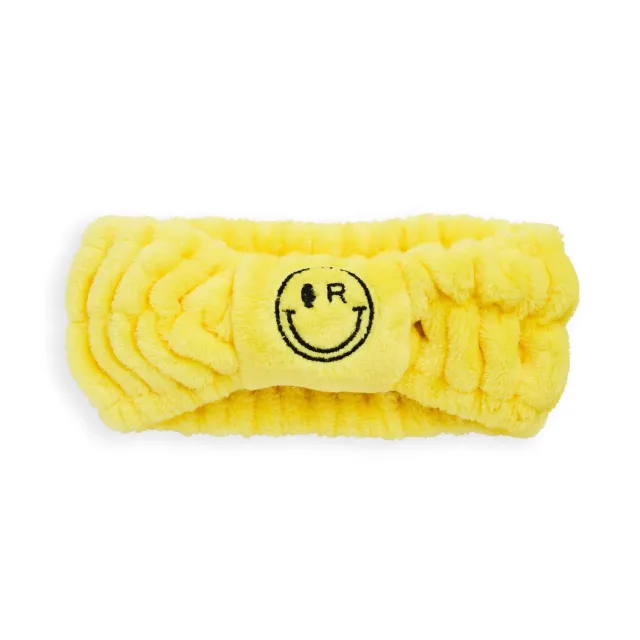 Revolution x Smiley Cloud Wrap bandeau soin fluffy