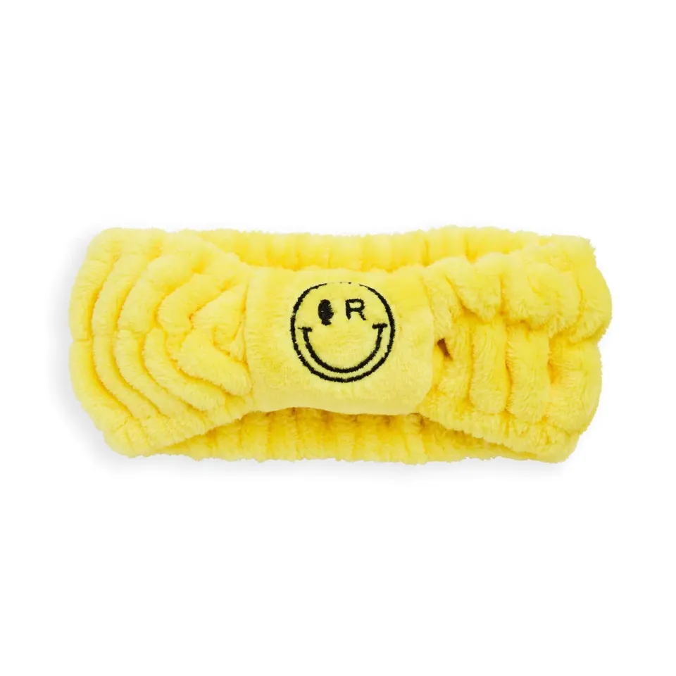 Revolution x Smiley Cloud Wrap bandeau soin fluffy