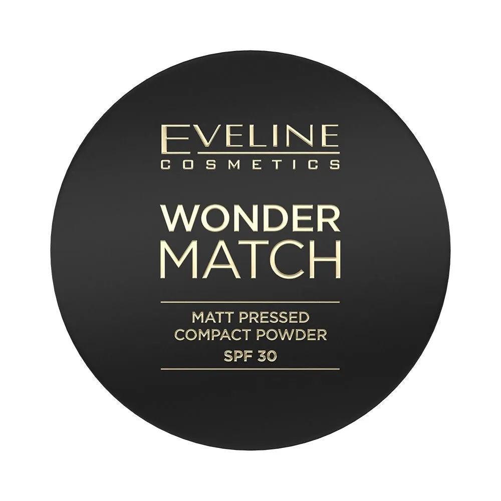 Eveline Cosmetics Wonder Match poudre compacte mate SPF30