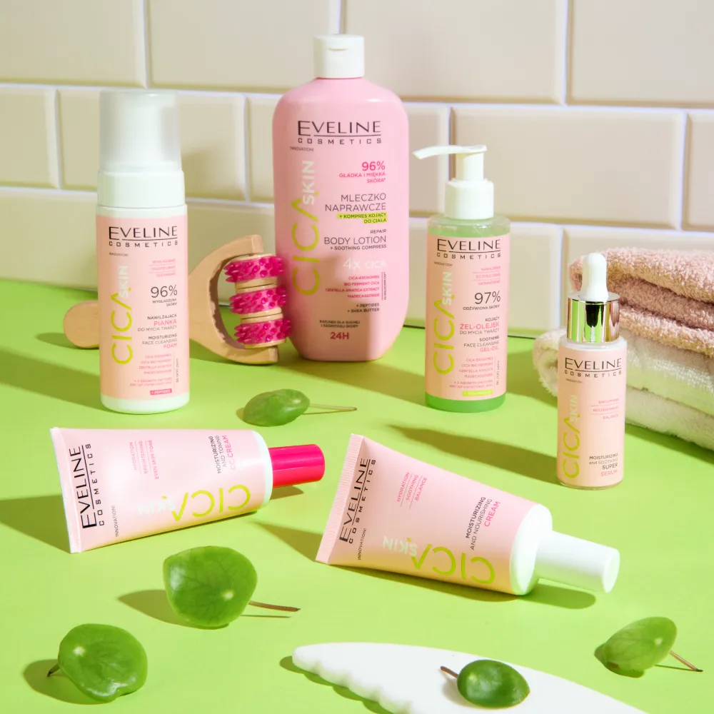 Eveline Cica Skin lait réparateur apaisant corps vegan