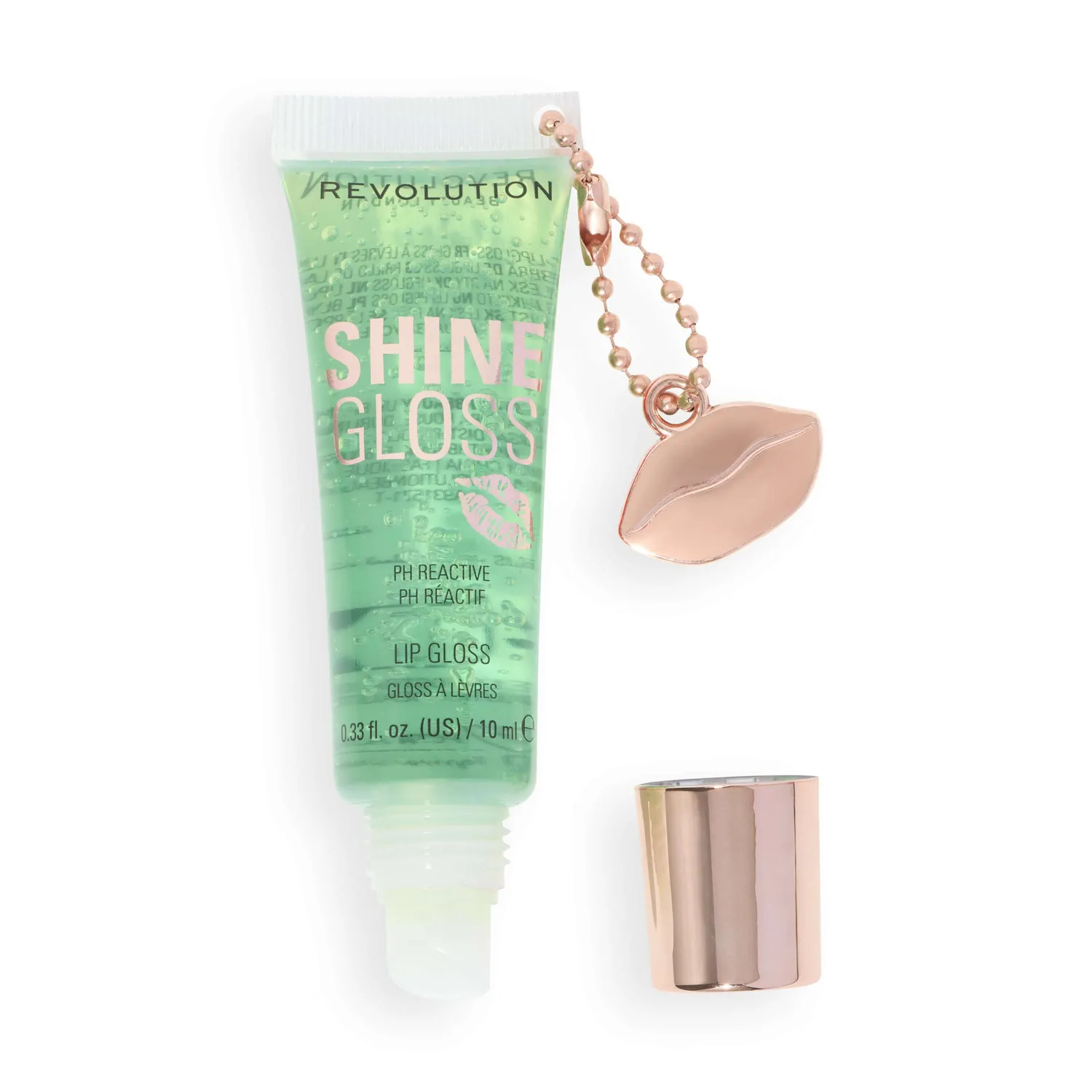 Revolution Shine Gloss gloss lèvres translucide 6 parfums