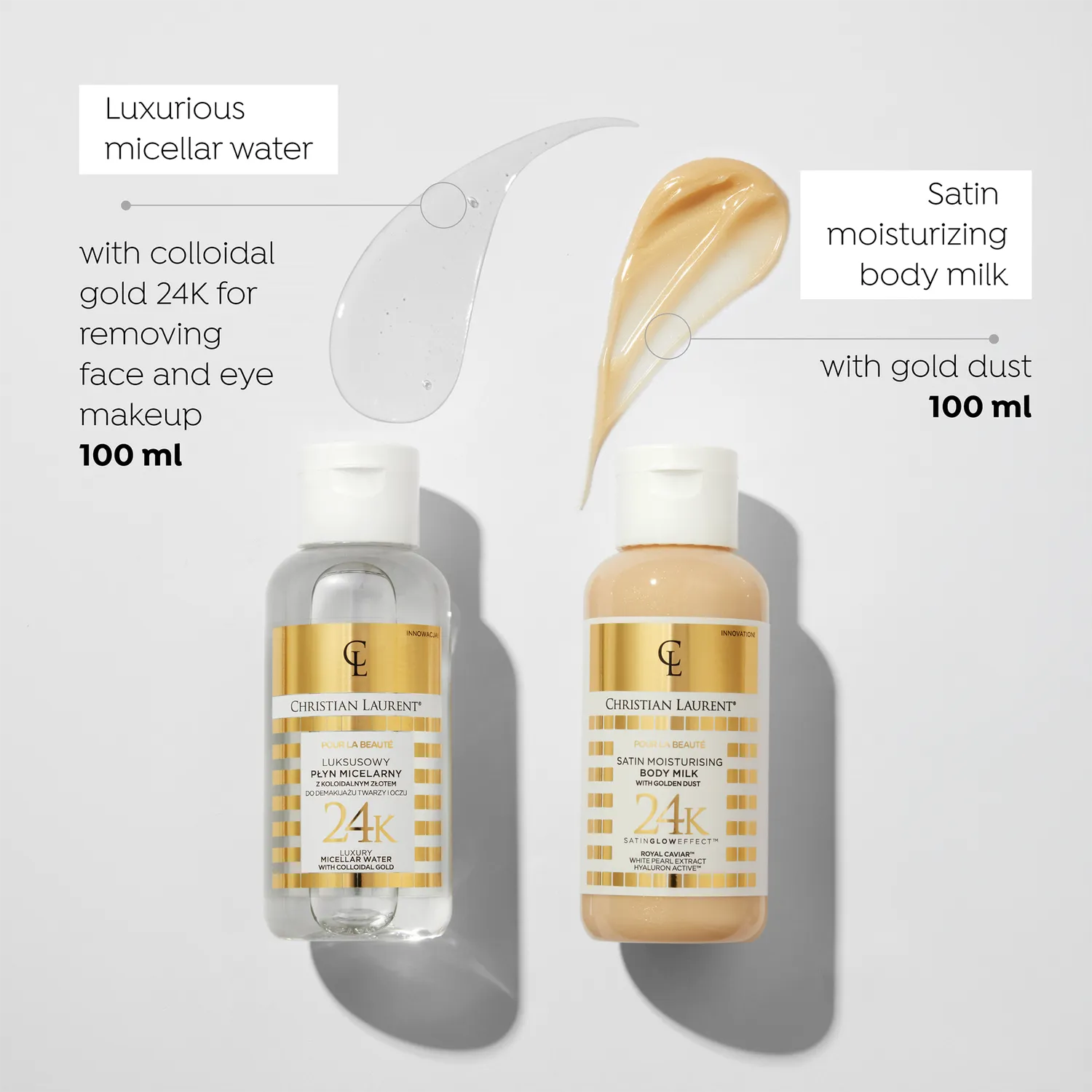 Eveline Christian Laurent eau micellaire or 24K 100 ml