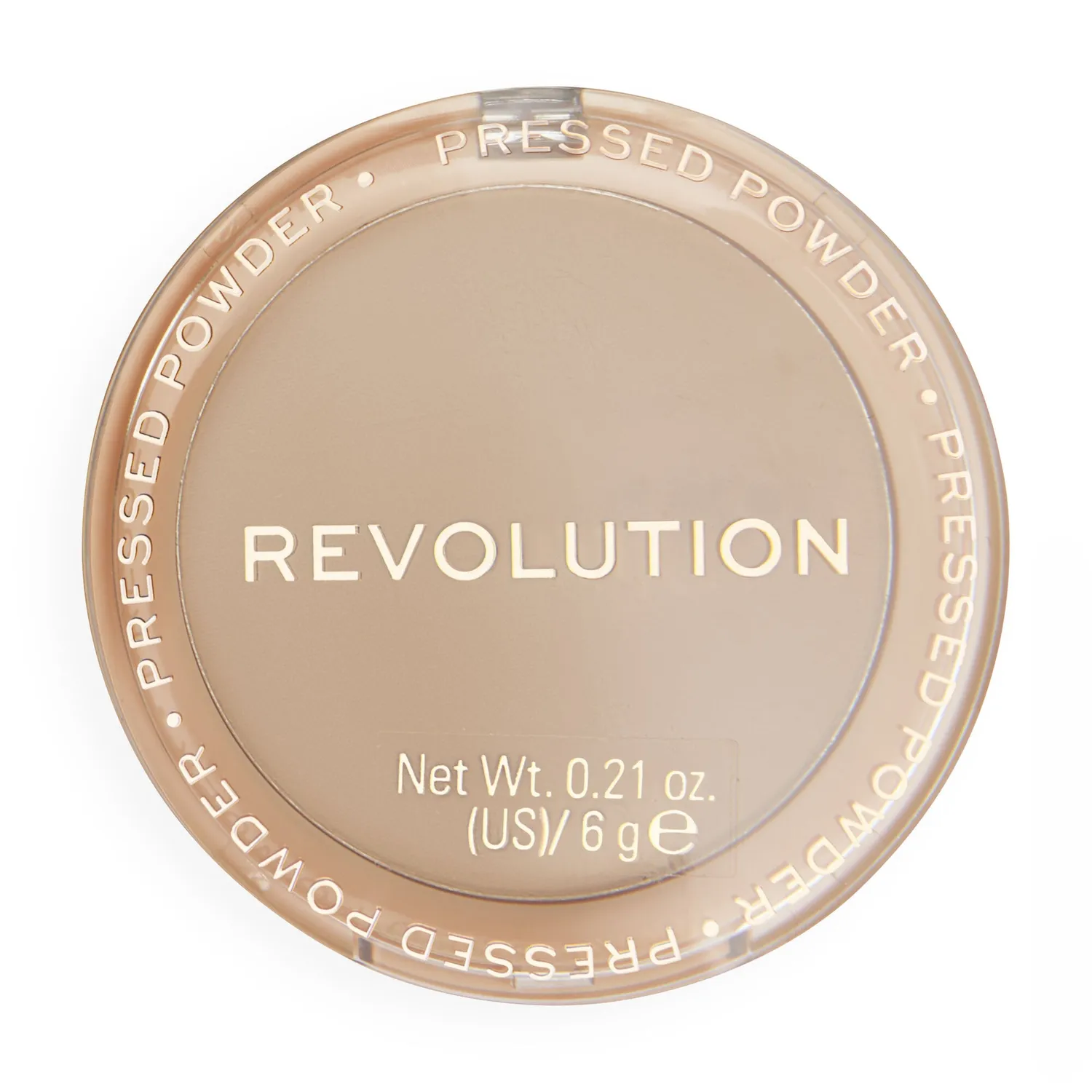 Revolution Reloaded poudre compacte matifiante argile rose