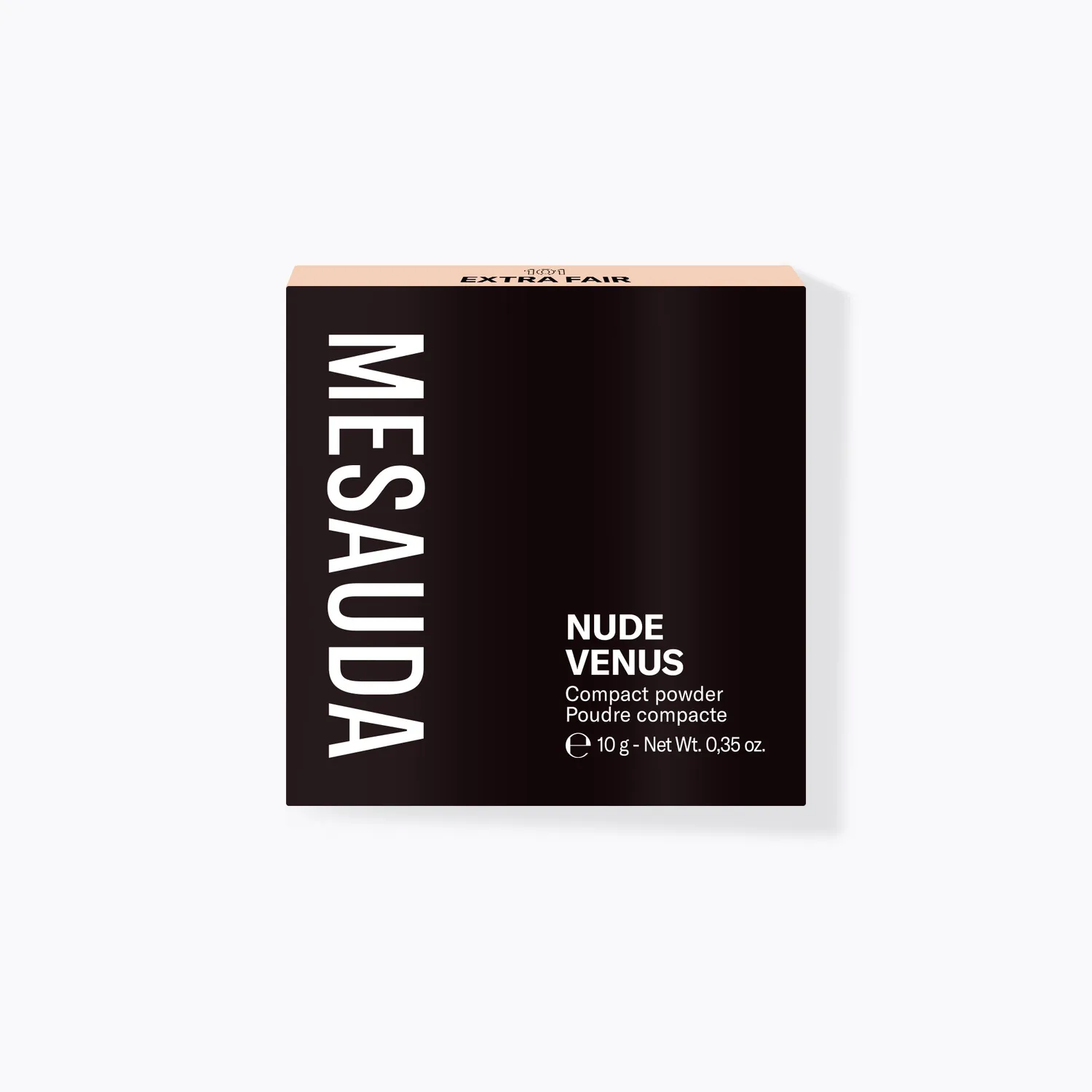 Mesauda Nude Venus poudre compacte matifiante 10g naturelle