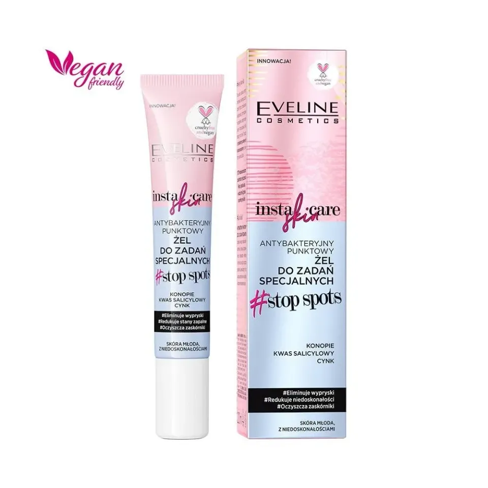 Eveline Insta Skin gel anti-boutons Stop Spots zinc local