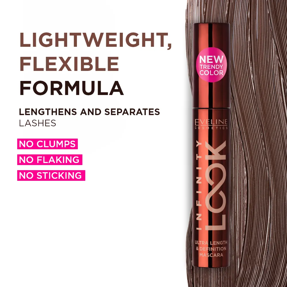 Eveline Infinity Look mascara marron allongeant 24h