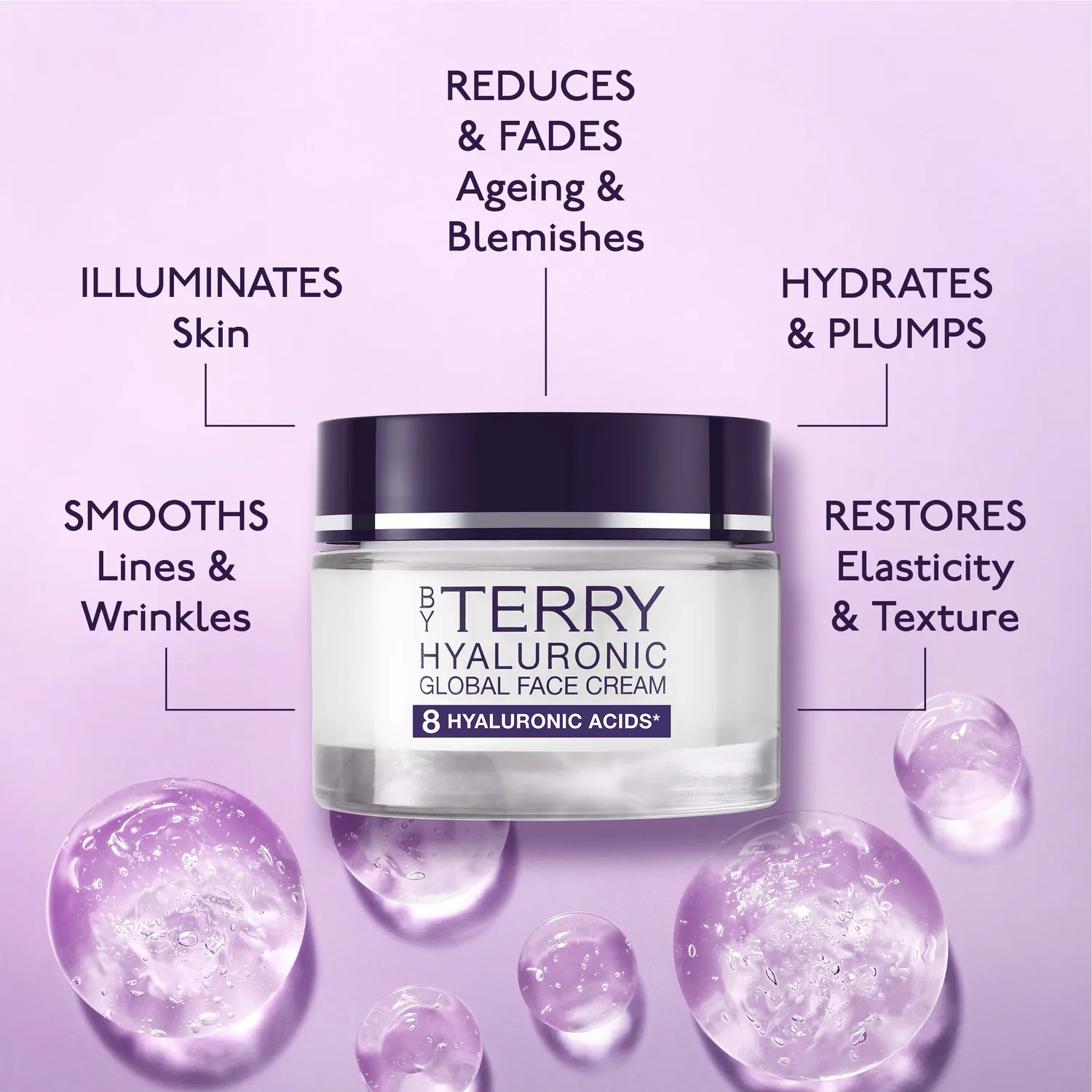 By Terry Hyaluronic Global crème visage 8 acides hyaluroniques