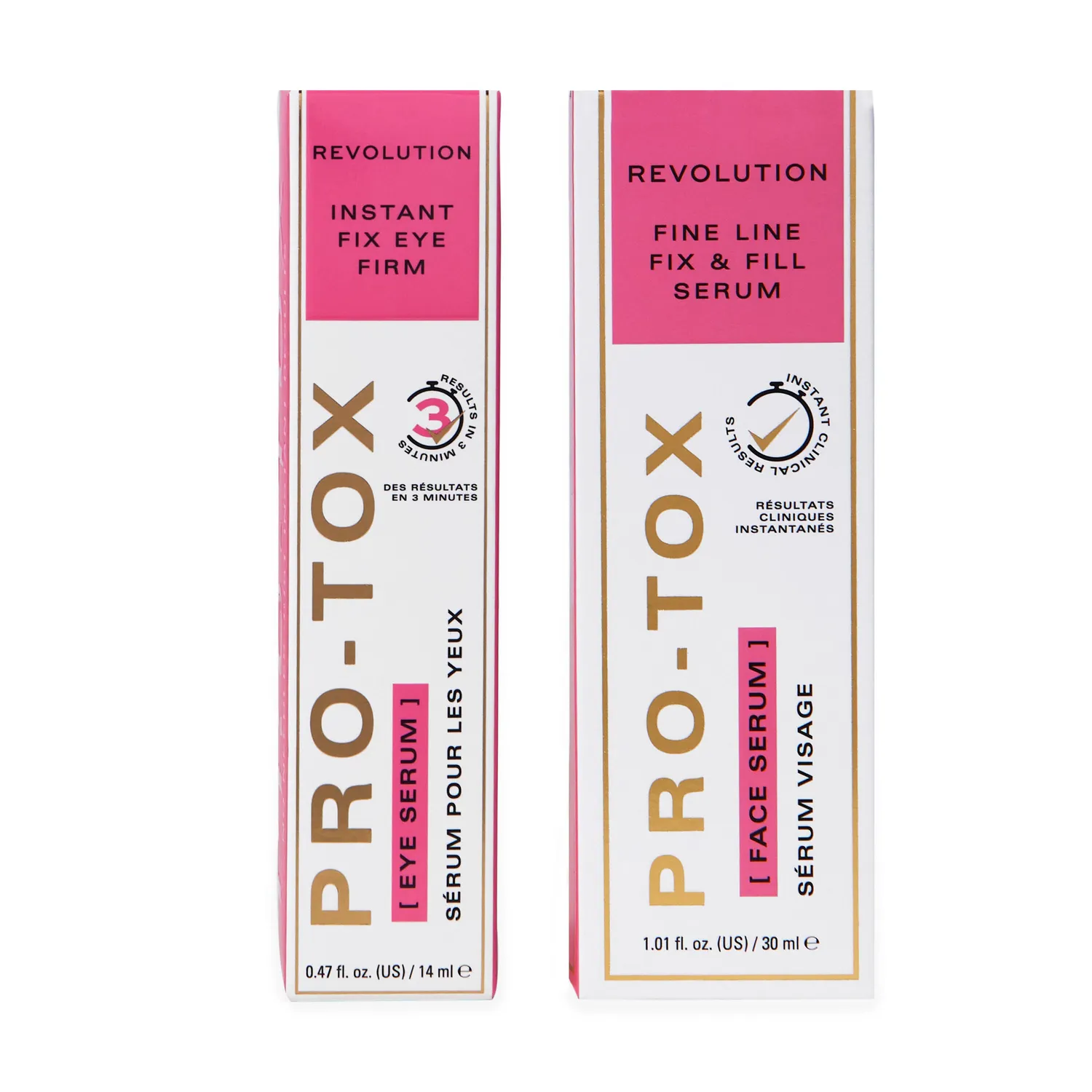Revolution Pro Miracle Pro-Tox coffret soin anti-rides